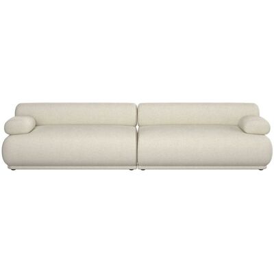 Sofa Rembrandt 3-Sitzer Beige mit Rippstoff-Bezug, Zuiver Wohnzimmer Sofa Rembrandt 3-Sitzer Beige mit Rippstoff-Bezug, Zuiver Wohnzimmer
