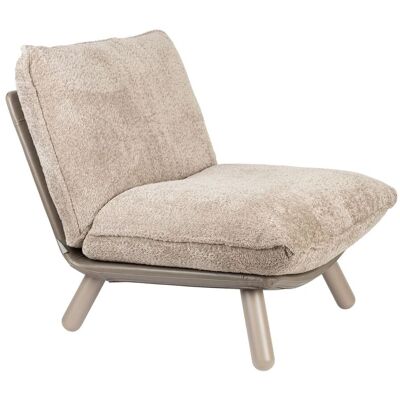 Loungesessel Lazy Sack Soft Beige mit Teddy-Stoff von Zuiver Loungesessel Lazy Sack Soft Beige mit Teddy-Stoff von Zuiver