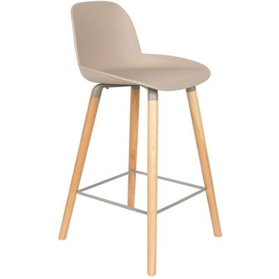 Tresenhocker ALBERT KUIP in Taupe von ZUIVER Tresenhocker ALBERT KUIP in Taupe von ZUIVER