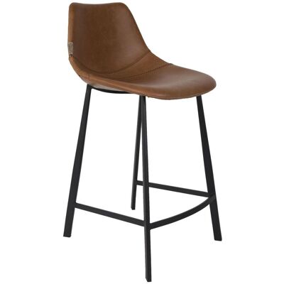 Tresenhocker FRANKY Kunstleder Vintage braun von DutchBone Tresenhocker FRANKY Kunstleder Vintage braun von DutchBone