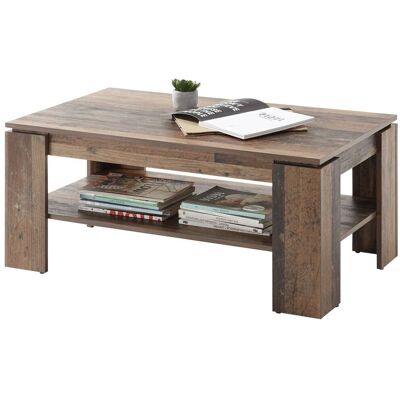 Stolkom Tische Couchtisch HARRISON 100 x 60 cm mit Schublade in Old Wood Vintage Stolkom Tische Couchtisch HARRISON 100 x 60 cm mit Schublade in Old Wood Vintage