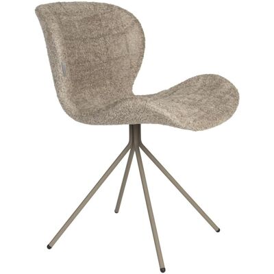 Esszimmerstuhl OMG SOFT in Beige von ZUIVER Esszimmerstuhl OMG SOFT in Beige von ZUIVER