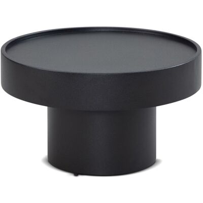 Wohnling Schwarzer Metall Couchtisch - 60x60x36cm Wohnling Schwarzer Metall Couchtisch - 60x60x36cm