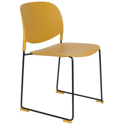 White Label Stacks Ocker Stuhl - Modernes Design White Label Stacks Ocker Stuhl - Modernes Design
