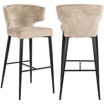 Richmond Interiors Barhocker Taylor Desert Fusion – schwer entflammbar, Metallgestell Richmond Interiors Barhocker Taylor Desert Fusion – schwer entflammbar, Metallgestell