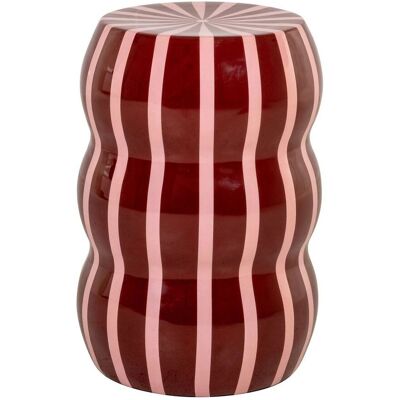 Richmond Interiors Beistelltisch Yalou Red aus Eisen mit geschwungener Form Richmond Interiors Beistelltisch Yalou Red aus Eisen mit geschwungener Form