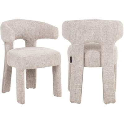 Richmond Interiors Esszimmerstuhl Nerio Natural Fancy mit gepolsterter Sitzfläche Richmond Interiors Esszimmerstuhl Nerio Natural Fancy mit gepolsterter Sitzfläche