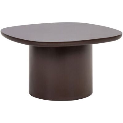 Richmond Interiors Beistelltisch Almundi chocolat brown – runder MDF-Tisch, 70x70 cm Richmond Interiors Beistelltisch Almundi chocolat brown – runder MDF-Tisch, 70x70 cm
