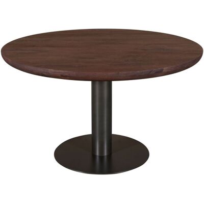 Richmond Interiors Esstisch Baldwin spicebrown Ø130 cm, Mangoholz & Eisen, Richmond Richmond Interiors Esstisch Baldwin spicebrown Ø130 cm, Mangoholz & Eisen, Richmond