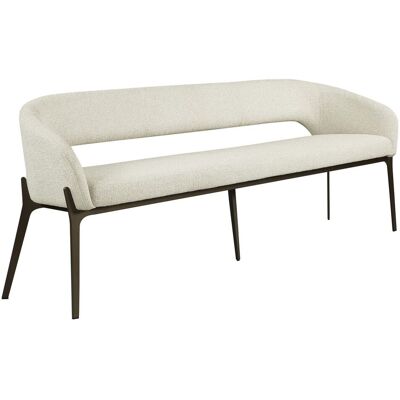 Richmond Interiors Sitzbank Kenzi biscotti – gepolsterte Essbank, schlankes Gestell Richmond Interiors Sitzbank Kenzi biscotti – gepolsterte Essbank, schlankes Gestell