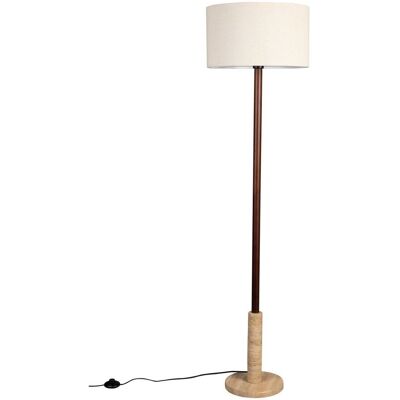 Dutchbone Jackson Stehlampe - Elegant, 156cm, Leinen Dutchbone Jackson Stehlampe - Elegant, 156cm, Leinen