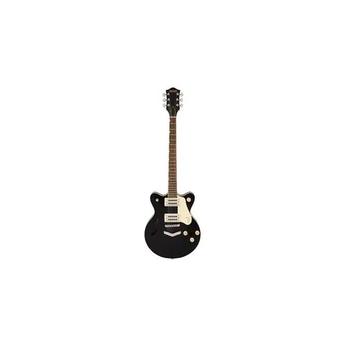 Gretsch G2655 Streamliner Center Block Jr. DC V-Stoptail LRL Black - E-Gitarre