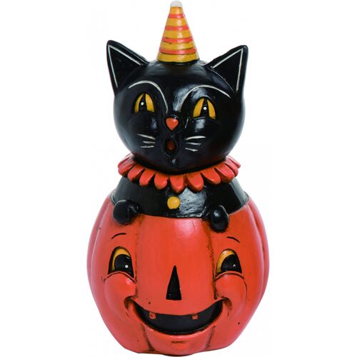 Horror-Shop Johanna Parker Katze Peek-A-Boo Dekofigur