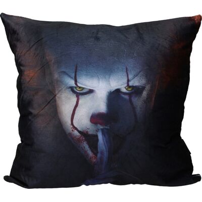 Horror-Shop IT Pennywise Shut Up Kissen 45 x 45cm Horror-Shop IT Pennywise Shut Up Kissen 45 x 45cm