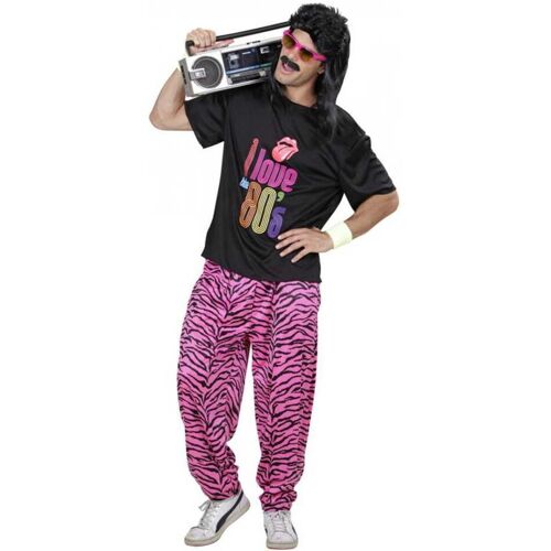 Horror-Shop 80er Jahre Männer Kostüm XXXL