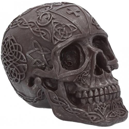 Horror-Shop Celtic Iron Totenkopf 16cm