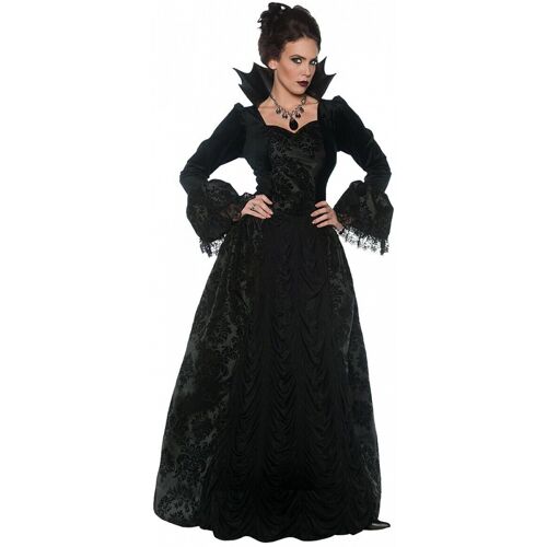 Horror-Shop Dunkle Märchenkönigin Kostüm M