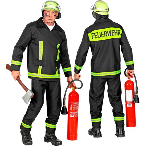Horror-Shop Feuerwehrmann Kostüm S