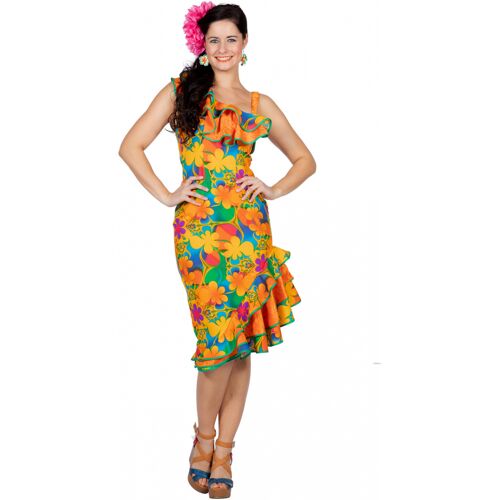 Horror-Shop Hawaii Blumen Kleid 38