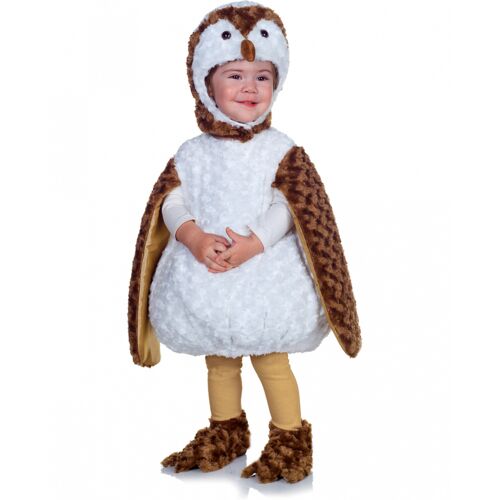 Horror-Shop Kleine Plüsch Schleiereule Babykostüm M