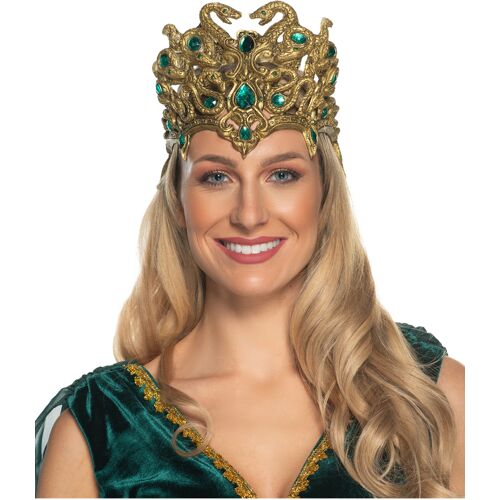 Horror-Shop Medusa Kopfschmuck mit Schmucksteinen