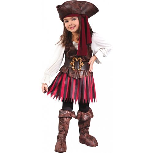 Horror-Shop Piratin Kleinkindkostüm S