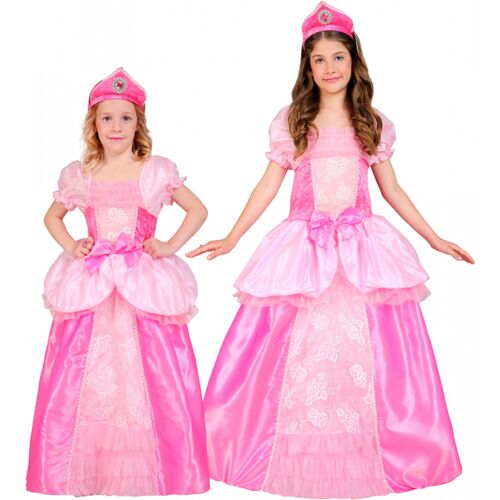 Horror-Shop Rosa Prinzessin Kinderkostüm XXS/104
