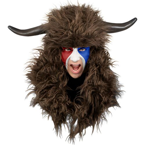 Horror-Shop Schamanen Kopfbedeckung mit Hörnern