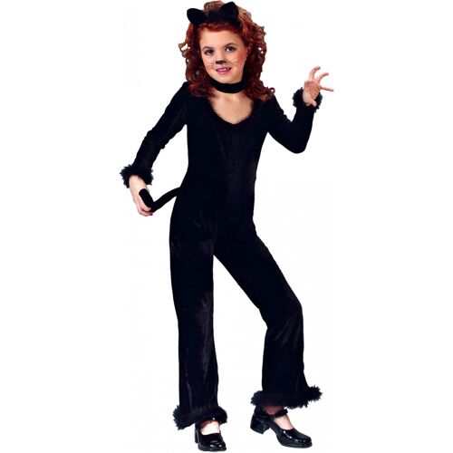 Horror-Shop Schwarze Katze Kinderkostüm M