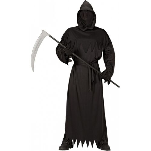 Horror-Shop Schwarzes Reaper Phantom Kostüm M