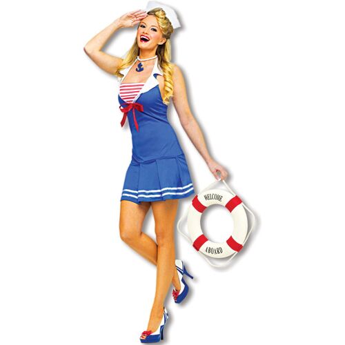 Horror-Shop Sexy Sailor Kostüm ML