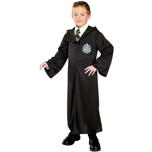 Horror-Shop Slytherin Robe für Kinder M