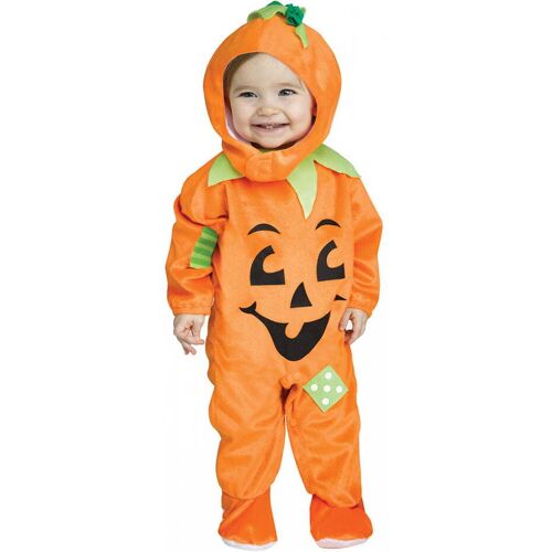 Horror-Shop Frecher Kürbis Kleinkinderkostüm S 6-12 Monate