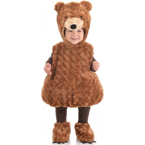 Horror-Shop Teddybär Plüsch-Kinderkostüm XL