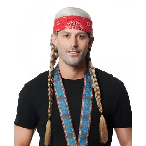 Horror-Shop Country Rocker Willie Perücke