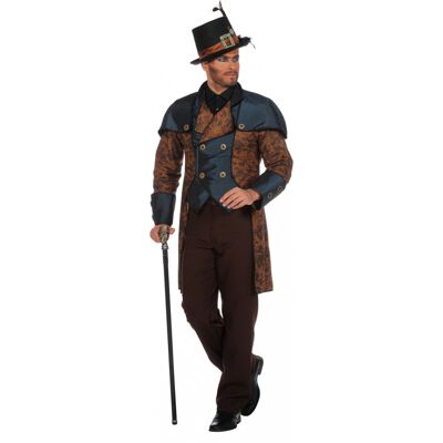 fashion4fun Leandro Steampunk Herrenkostüm - Vintage-Charme fashion4fun Leandro Steampunk Herrenkostüm - Vintage-Charme