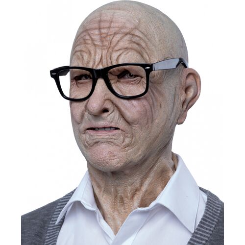 Horror-Shop Creepy Old Man Hyper Deluxe Maske