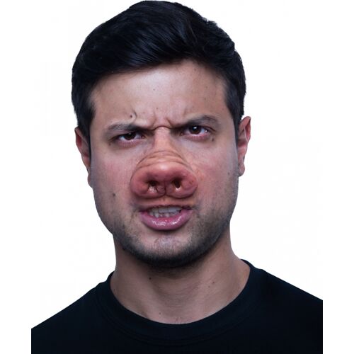 Horror-Shop Schweine Nase Latexapplikation