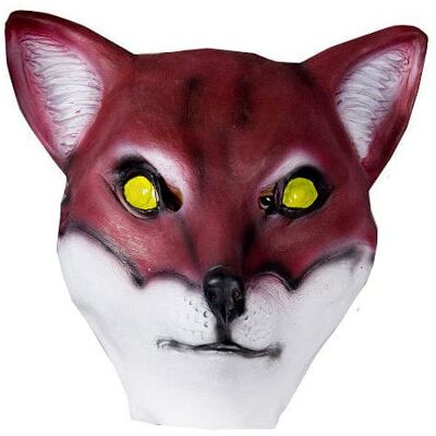 Horror-Shop Fuchs Maske aus Latex Horror-Shop Fuchs Maske aus Latex