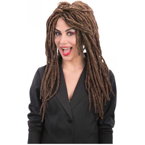 Horror-Shop Lange Rasta Perücke