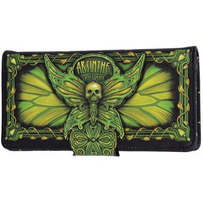 Horror-Shop Absinthe - La Fee Verte Grüne Fee Geldbörse Horror-Shop Absinthe - La Fee Verte Grüne Fee Geldbörse