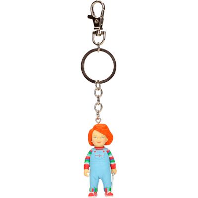Horror-Shop Chucky die Mörderpuppe Schlüsselanhänger 15cm Horror-Shop Chucky die Mörderpuppe Schlüsselanhänger 15cm