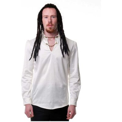 Horror-Shop Gothic Männerhemd creme XL Horror-Shop Gothic Männerhemd creme XL