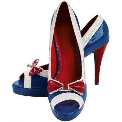 Horror-Shop Sailor High Heels S 36/37 Horror-Shop Sailor High Heels S 36/37