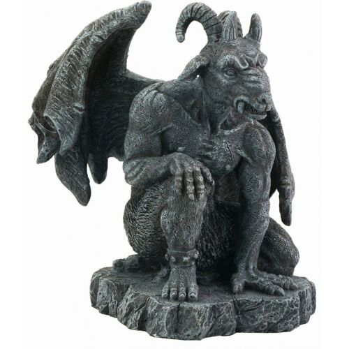 Horror-Shop The Guardian Gargoyle mit Ziegenkopf