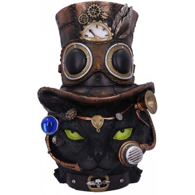 Nemesis Now - Felius Mogg - Steampunk - Schwarze Katzfigur Nemesis Now - Felius Mogg - Steampunk - Schwarze Katzfigur