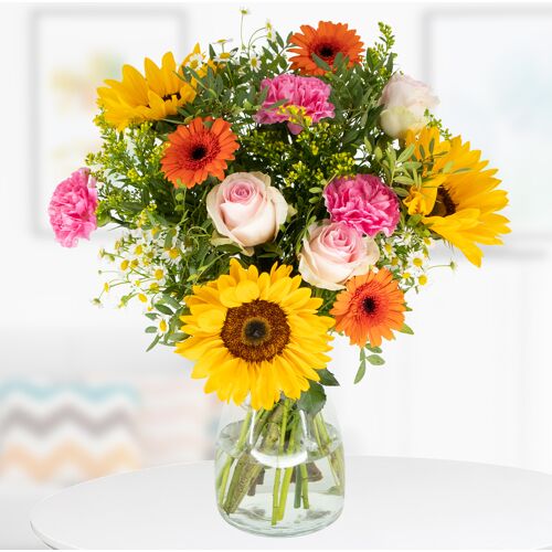 blumenshop.de Blumenstrauß Strahlende Sonnengrüße