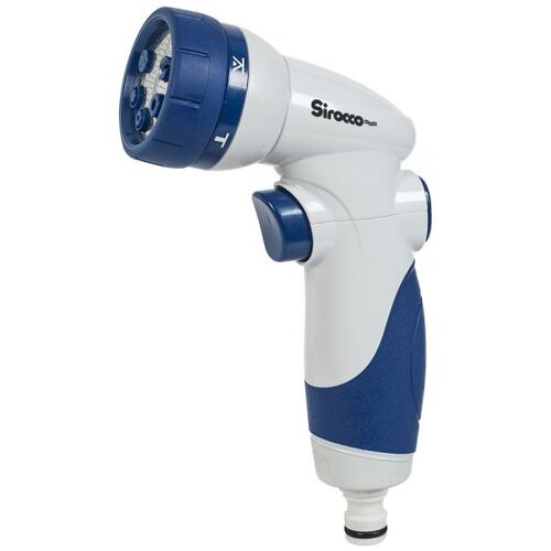 Siro Soft Brausepistole 5 Düsen - mit Push-Smart-Funktion - Sprühst...
