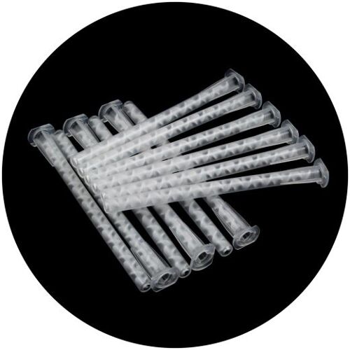 12x Bovimix Mischkanülen für Zwei-Komponentenkleber