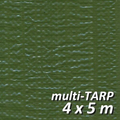 Lankotex multi-TARP Standard 4x5m grün, Schutz- und Abdeckplane mit...